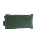 Ver Joyas Suni Deri Kroko Desen Yeşil Portföy Çanta